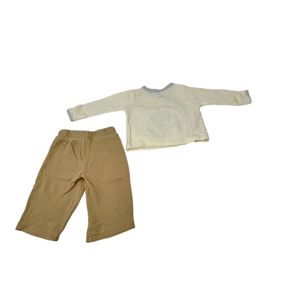 2‎ Baby Outfits - 2 Sweatpants, Long Sleeve Shirt, & Body Suit - Size 0-3 Month - Picture 3 of 7